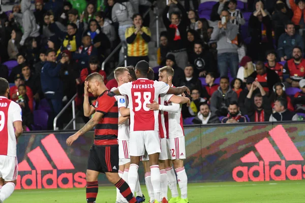 Ajax Flemengo Stadionie Orlando City Stadium Czwartek Stycznia 2019 Zdjęcie — Zdjęcie stockowe