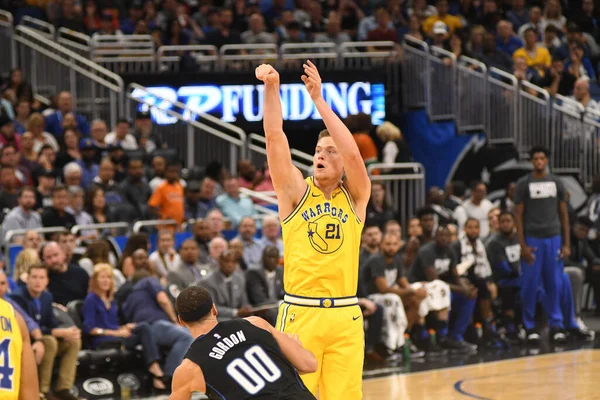 Orlando Magic Accueille Les Golden State Warriors Amway Center Orlando — Photo