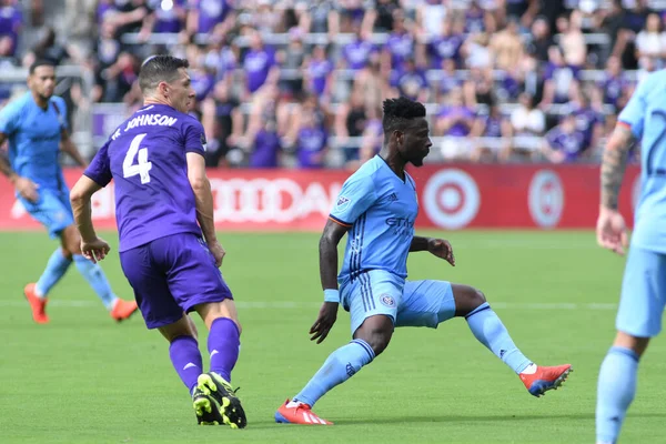 Orlando City Accueille New York City Orlando City Stadium Orlando — Photo