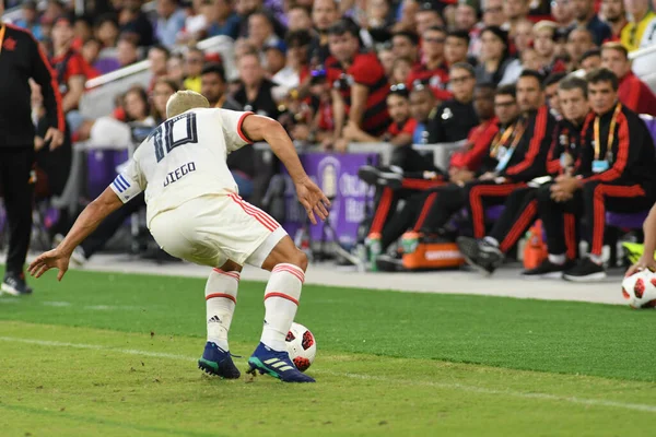 Flamengo Eintracht Frankfurt Orlando City Stadium Sábado Janeiro 2019 Crédito — Fotografia de Stock