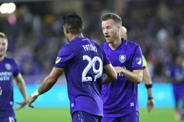 Orlando City 20 Şubat 2019 Çarşamba günü Orlando Fl 'daki Orlando City Stadyumu' nda New England 'a ev sahipliği yaptı. Fotoğraf: Marty Jean-Louis