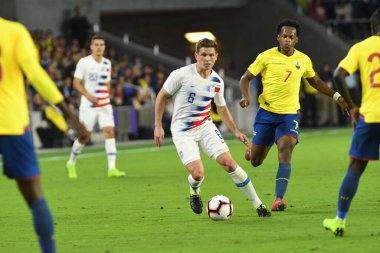 ABD Erkekler Milli Takımı 21 Mart 2019 tarihinde Orlando Florida 'daki Orlando City Stadyumu' nda Ekvador Milli Takımı 'na ev sahipliği yaptı. Fotoğraf: Marty Jean-Louis