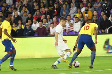 ABD Erkekler Milli Takımı 21 Mart 2019 tarihinde Orlando Florida 'daki Orlando City Stadyumu' nda Ekvador Milli Takımı 'na ev sahipliği yaptı. Fotoğraf: Marty Jean-Louis