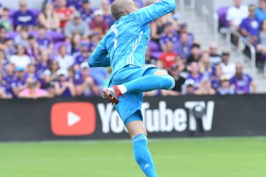 Orlando City SC, 16 Mart 2019 Cumartesi günü Orlando Florida 'daki Orlando City Stadyumu' nda Montreal Impact 'e ev sahipliği yaptı. Fotoğraf: Marty Jean-Louis