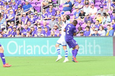 Orlando City SC, 16 Mart 2019 Cumartesi günü Orlando Florida 'daki Orlando City Stadyumu' nda Montreal Impact 'e ev sahipliği yaptı. Fotoğraf: Marty Jean-Louis
