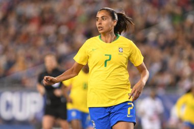 SheBelieves Kupası Finali, 5 Mart 2019 'da Tampa Florida Raymond James Stadyumu' nda ABD ile Brezilya arasında oynanacak. Fotoğraf: Marty Jean-Louis