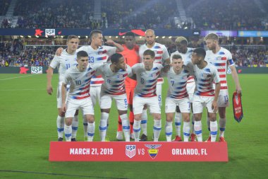 ABD Erkekler Milli Takımı 21 Mart 2019 tarihinde Orlando Florida 'daki Orlando City Stadyumu' nda Ekvador Milli Takımı 'na ev sahipliği yaptı. Fotoğraf: Marty Jean-Louis