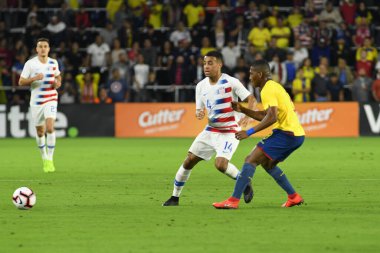ABD Erkekler Milli Takımı 21 Mart 2019 tarihinde Orlando Florida 'daki Orlando City Stadyumu' nda Ekvador Milli Takımı 'na ev sahipliği yaptı. Fotoğraf: Marty Jean-Louis