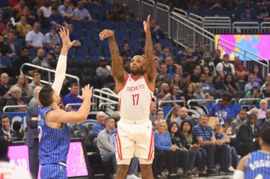 Orlando Magic, Houston Rockets 'a 13 Ocak 2019 tarihinde Amway Arena' da ev sahipliği yaptı. Fotoğraf: Marty Jean-Louis