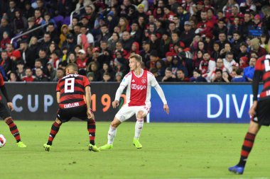 Ajax, Flemengo 'ya karşı Orlando City Stadyumu' nda 10 Ocak 2019 Perşembe günü. Fotoğraf: Marty Jean-Louis, 2019. Fotoğraf: Marty Jean-Louis