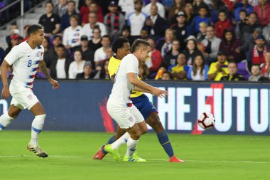 ABD Erkekler Milli Takımı 21 Mart 2019 tarihinde Orlando Florida 'daki Orlando City Stadyumu' nda Ekvador Milli Takımı 'na ev sahipliği yaptı. Fotoğraf: Marty Jean-Louis