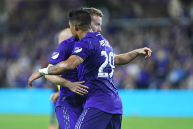 Orlando City 20 Şubat 2019 Çarşamba günü Orlando Fl 'daki Orlando City Stadyumu' nda New England 'a ev sahipliği yaptı. Fotoğraf: Marty Jean-Louis