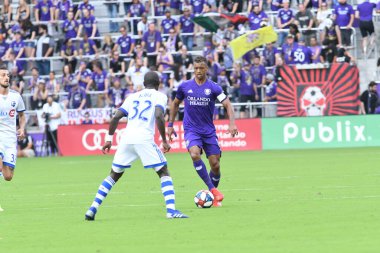 Orlando City SC, 16 Mart 2019 Cumartesi günü Orlando Florida 'daki Orlando City Stadyumu' nda Montreal Impact 'e ev sahipliği yaptı. Fotoğraf: Marty Jean-Louis