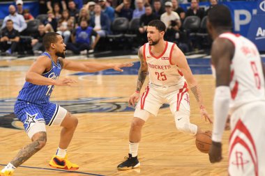 Orlando Magic, Houston Rockets 'a 13 Ocak 2019 tarihinde Amway Arena' da ev sahipliği yaptı. Fotoğraf: Marty Jean-Louis