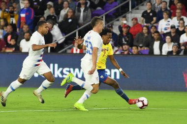 ABD Erkekler Milli Takımı 21 Mart 2019 tarihinde Orlando Florida 'daki Orlando City Stadyumu' nda Ekvador Milli Takımı 'na ev sahipliği yaptı. Fotoğraf: Marty Jean-Louis