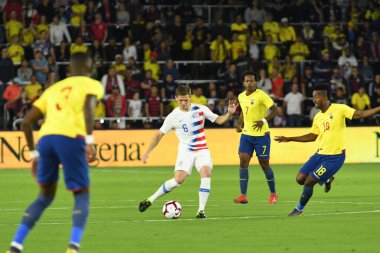 ABD Erkekler Milli Takımı 21 Mart 2019 tarihinde Orlando Florida 'daki Orlando City Stadyumu' nda Ekvador Milli Takımı 'na ev sahipliği yaptı. Fotoğraf: Marty Jean-Louis