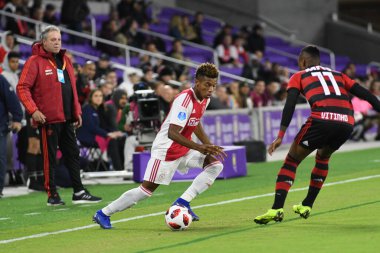 Ajax, Flemengo 'ya karşı Orlando City Stadyumu' nda 10 Ocak 2019 Perşembe günü. Fotoğraf: Marty Jean-Louis, 2019. Fotoğraf: Marty Jean-Louis