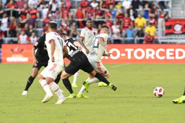 Flamengo Eintracht Frankfurt 'a karşı 12 Ocak 2019 Cumartesi günü Orlando City Stadyumu' nda. Fotoğraf: Marty Jean-Louis