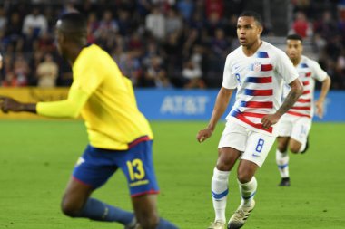 ABD Erkekler Milli Takımı 21 Mart 2019 tarihinde Orlando Florida 'daki Orlando City Stadyumu' nda Ekvador Milli Takımı 'na ev sahipliği yaptı. Fotoğraf: Marty Jean-Louis