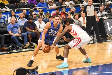 Orlando Magic, Houston Rockets 'a 13 Ocak 2019 tarihinde Amway Arena' da ev sahipliği yaptı. Fotoğraf: Marty Jean-Louis