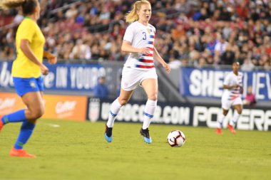 SheBelieves Kupası Finali, 5 Mart 2019 'da Tampa Florida Raymond James Stadyumu' nda ABD ile Brezilya arasında oynanacak. Fotoğraf: Marty Jean-Louis