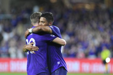 Orlando City 20 Şubat 2019 Çarşamba günü Orlando Fl 'daki Orlando City Stadyumu' nda New England 'a ev sahipliği yaptı. Fotoğraf: Marty Jean-Louis