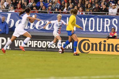 SheBelieves Kupası Finali, 5 Mart 2019 'da Tampa Florida Raymond James Stadyumu' nda ABD ile Brezilya arasında oynanacak. Fotoğraf: Marty Jean-Louis