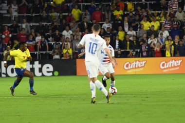 ABD Erkekler Milli Takımı 21 Mart 2019 tarihinde Orlando Florida 'daki Orlando City Stadyumu' nda Ekvador Milli Takımı 'na ev sahipliği yaptı. Fotoğraf: Marty Jean-Louis