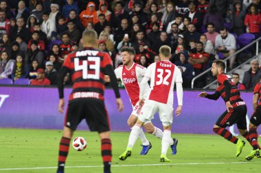 Ajax, Flemengo 'ya karşı Orlando City Stadyumu' nda 10 Ocak 2019 Perşembe günü. Fotoğraf: Marty Jean-Louis, 2019. Fotoğraf: Marty Jean-Louis