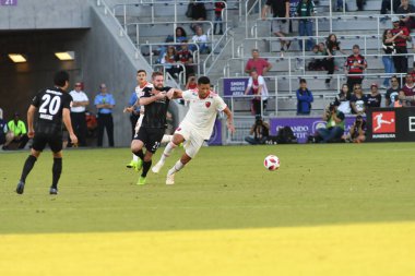Flamengo Eintracht Frankfurt 'a karşı 12 Ocak 2019 Cumartesi günü Orlando City Stadyumu' nda. Fotoğraf: Marty Jean-Louis