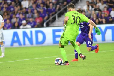 Orlando City 20 Şubat 2019 Çarşamba günü Orlando Fl 'daki Orlando City Stadyumu' nda New England 'a ev sahipliği yaptı. Fotoğraf: Marty Jean-Louis