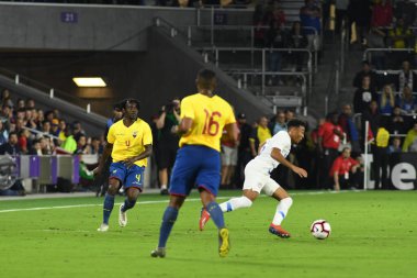 ABD Erkekler Milli Takımı 21 Mart 2019 tarihinde Orlando Florida 'daki Orlando City Stadyumu' nda Ekvador Milli Takımı 'na ev sahipliği yaptı. Fotoğraf: Marty Jean-Louis