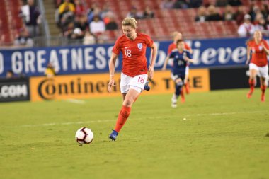 Japonya, İngiltere 'ye karşı Raymond James Stadyumu' nda 5 Mart 2019 'da Tampa Florida' da. Fotoğraf: Marty Jean-Louis