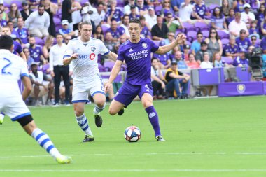 Orlando City SC, 16 Mart 2019 Cumartesi günü Orlando Florida 'daki Orlando City Stadyumu' nda Montreal Impact 'e ev sahipliği yaptı. Fotoğraf: Marty Jean-Louis