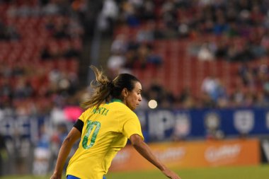 SheBelieves Kupası Finali, 5 Mart 2019 'da Tampa Florida Raymond James Stadyumu' nda ABD ile Brezilya arasında oynanacak. Fotoğraf: Marty Jean-Louis