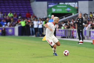 Flamengo Eintracht Frankfurt 'a karşı 12 Ocak 2019 Cumartesi günü Orlando City Stadyumu' nda. Fotoğraf: Marty Jean-Louis