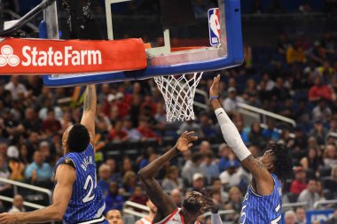 Orlando Magic, Houston Rockets 'a 13 Ocak 2019 tarihinde Amway Arena' da ev sahipliği yaptı. Fotoğraf: Marty Jean-Louis