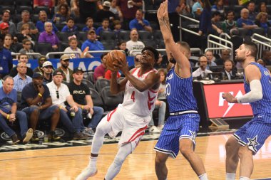 Orlando Magic, Houston Rockets 'a 13 Ocak 2019 tarihinde Amway Arena' da ev sahipliği yaptı. Fotoğraf: Marty Jean-Louis