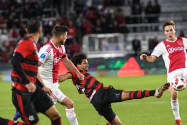 Ajax, Flemengo 'ya karşı Orlando City Stadyumu' nda 10 Ocak 2019 Perşembe günü. Fotoğraf: Marty Jean-Louis, 2019. Fotoğraf: Marty Jean-Louis