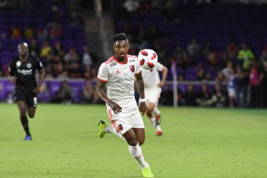 Flamengo Eintracht Frankfurt 'a karşı 12 Ocak 2019 Cumartesi günü Orlando City Stadyumu' nda. Fotoğraf: Marty Jean-Louis