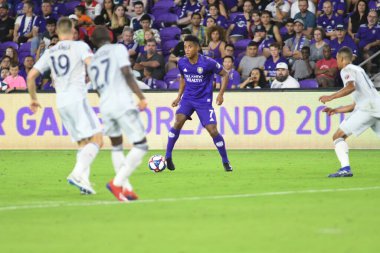 Orlando City 20 Şubat 2019 Çarşamba günü Orlando Fl 'daki Orlando City Stadyumu' nda New England 'a ev sahipliği yaptı. Fotoğraf: Marty Jean-Louis