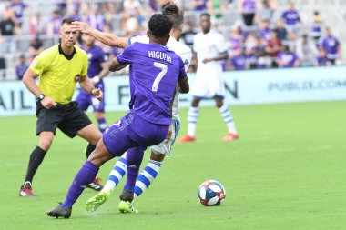 Orlando City SC, 16 Mart 2019 Cumartesi günü Orlando Florida 'daki Orlando City Stadyumu' nda Montreal Impact 'e ev sahipliği yaptı. Fotoğraf: Marty Jean-Louis