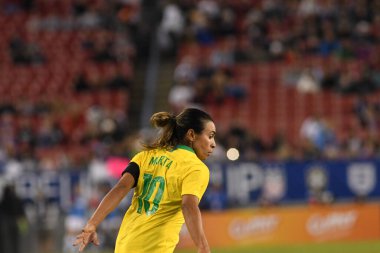 SheBelieves Kupası Finali, 5 Mart 2019 'da Tampa Florida Raymond James Stadyumu' nda ABD ile Brezilya arasında oynanacak. Fotoğraf: Marty Jean-Louis