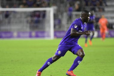 Orlando City 20 Şubat 2019 Çarşamba günü Orlando Fl 'daki Orlando City Stadyumu' nda New England 'a ev sahipliği yaptı. Fotoğraf: Marty Jean-Louis