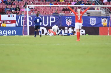 Japonya, İngiltere 'ye karşı Raymond James Stadyumu' nda 5 Mart 2019 'da Tampa Florida' da. Fotoğraf: Marty Jean-Louis