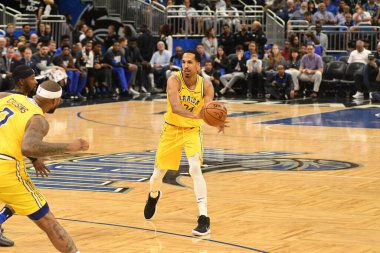 Orlando Magic, 28 Şubat 2019 'da Orlando Florida' daki Amway Center 'da Golden State Warriors' a ev sahipliği yaptı. Fotoğraf: Marty Jean-Louis