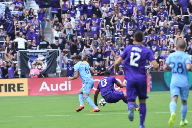 Orlando City SC Host New York City FC Orlando City Stadyumu 'nda 2 Mart 2019' da. Fotoğraf: Marty Jean-Louis
