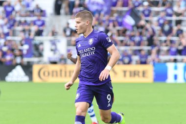Orlando City SC, 16 Mart 2019 Cumartesi günü Orlando Florida 'daki Orlando City Stadyumu' nda Montreal Impact 'e ev sahipliği yaptı. Fotoğraf: Marty Jean-Louis