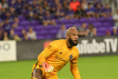 Orlando City SC 6 Nisan 2019 'da Orlando City Stadyumu' nda Colorado Rapids 'e ev sahipliği yapmaktadır. Fotoğraf: Marty Jean-Louis