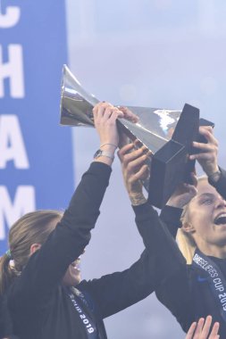 SheBelieves Kupası, 5 Mart 2019 tarihinde Tampa Florida Raymond James Stadyumu 'nda İngiltere' yi şampiyon ilan etmiştir. Fotoğraf: Marty Jean-Louis
